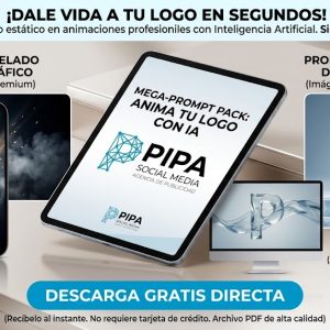 ANIMACION LOGO GRATIS INTELIGENCIA ARTIFICIAL PIPA SOCIAL MEDIA PUBLICIDAD