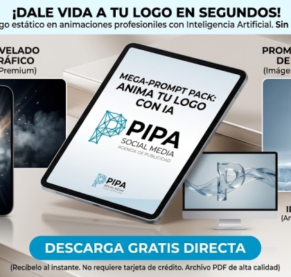Pack de Mega-Prompts: Anima y Transforma tu Logo con IA (Descarga Gratuita)