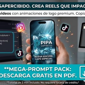 ANIMACION LOGO GRATIS INTELIGENCIA ARTIFICIAL PIPA SOCIAL MEDIA PUBLICIDAD
