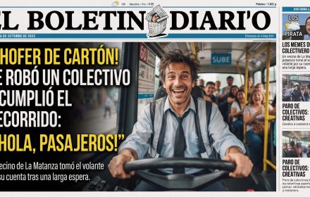 Imagen de la campaña viral del Colectivero Trucho con música original para redes sociales.