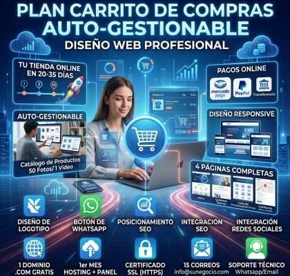 Plan Carrito de Compras Auto-Gestionable