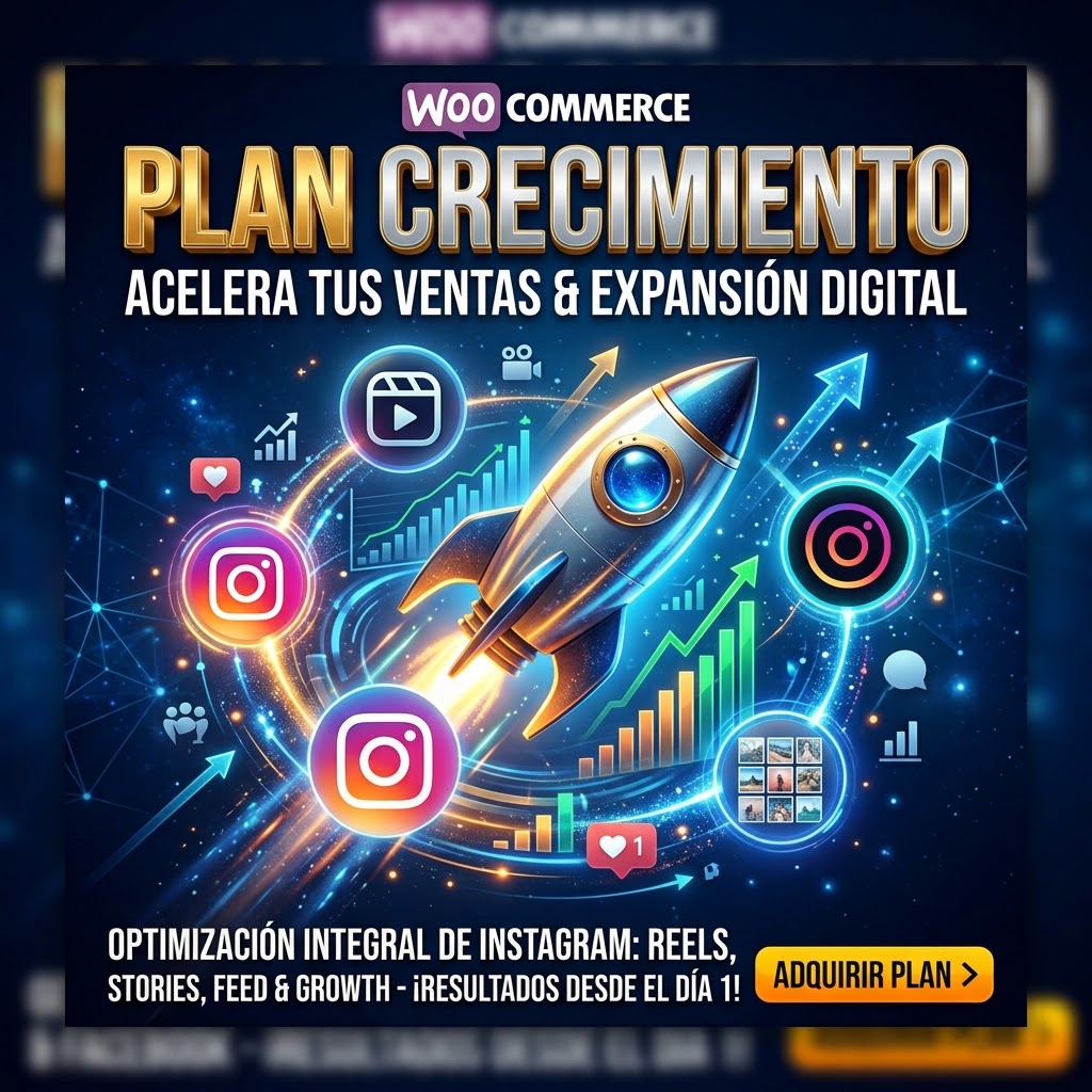 Plan Crecimiento para gestión acelerada de redes sociales en Instagram, TikTok, Facebook y YouTube por Pipa Social Media.
