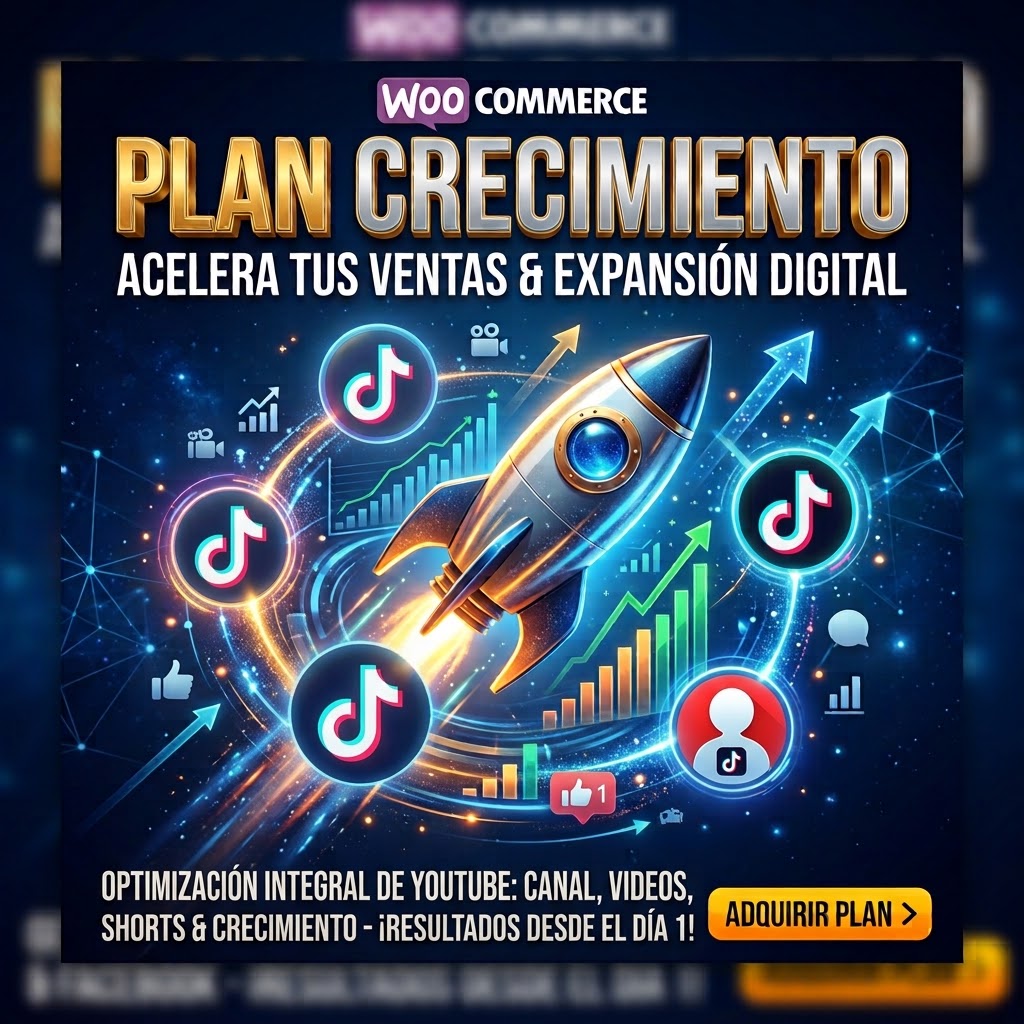 Plan Crecimiento para gestión acelerada de redes sociales en Instagram, TikTok, Facebook y YouTube por Pipa Social Media.