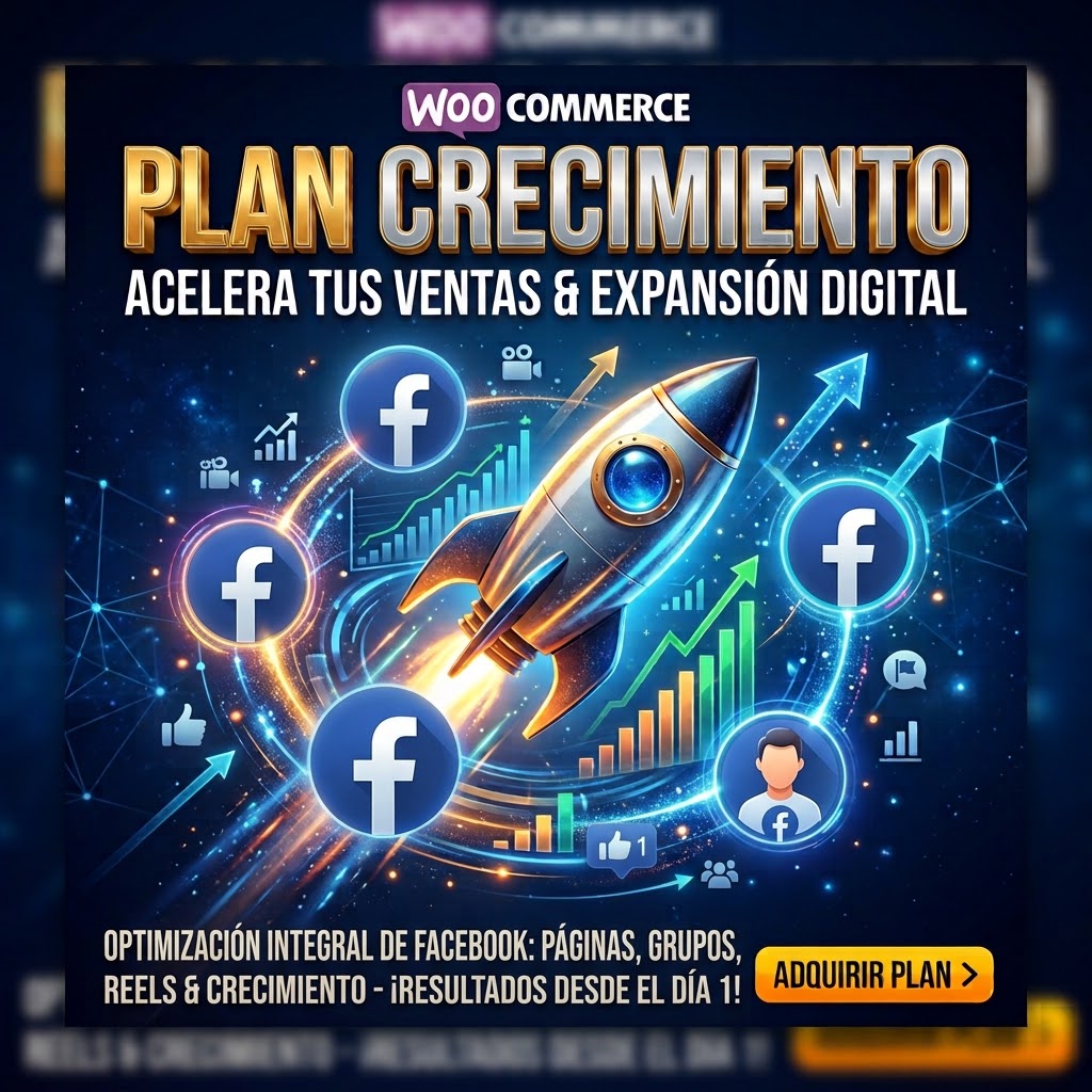 Plan Crecimiento para gestión acelerada de redes sociales en Instagram, TikTok, Facebook y YouTube por Pipa Social Media.