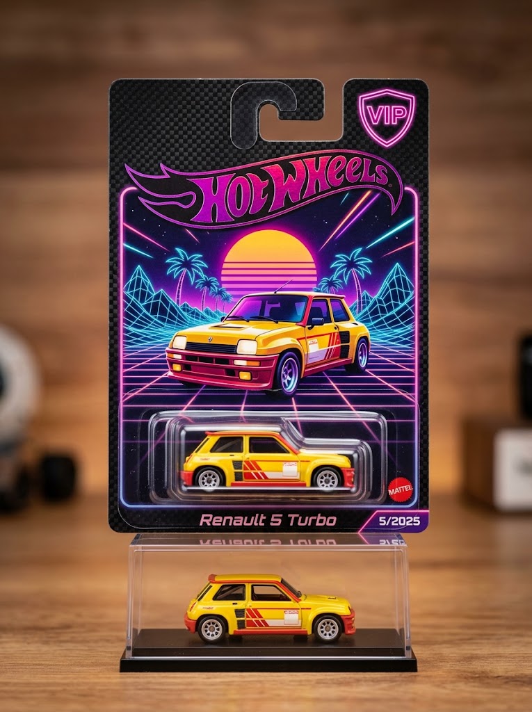 Promoción de prompts de Hot Wheels generados con IA para productos de WooCommerce por Pipa Social Media.