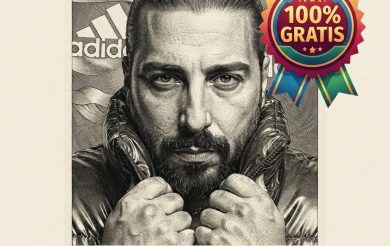 Portada del infoproducto Prompt Retrato Grafito 2.0 para descarga directa gratuita en Pipa Social Media.